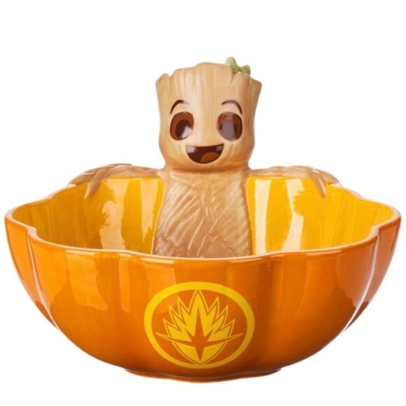 NWT Groot Halloween Candy Bowl Guardians of the Galaxy - Picture 1 of 3